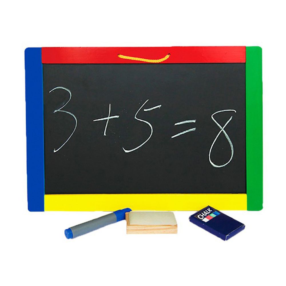 Viga toys, Дървена магнитна дъска за стена, с две лица