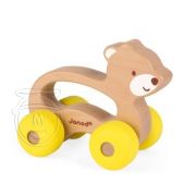 Дървена играчка за бутане, Meче