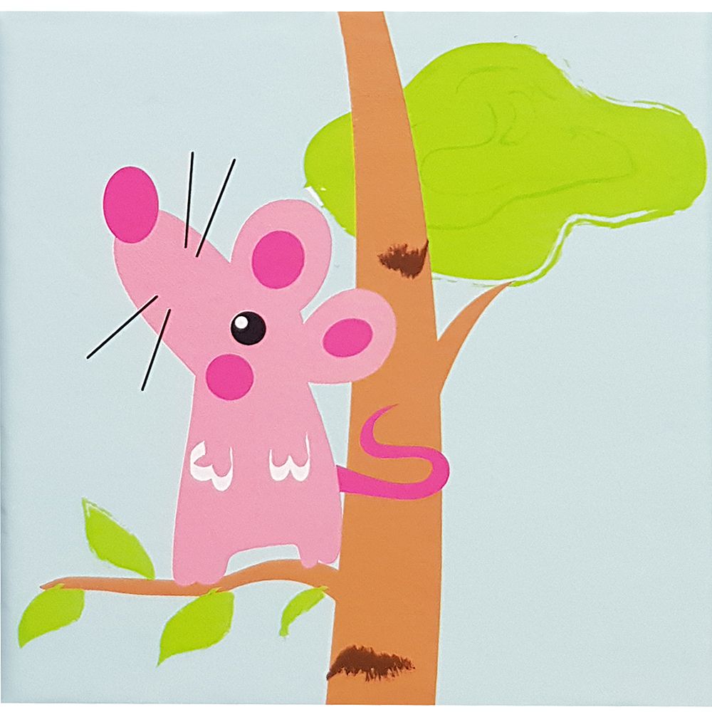 Кула от картонени кубчета за най-малките, Весели животни