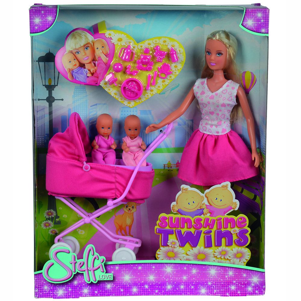 Кукла Стефи, с бебета на разходка