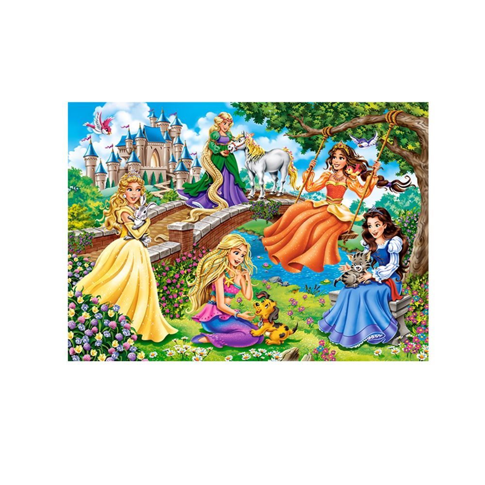 Принцеси в кралския двор, пъзел 180 части