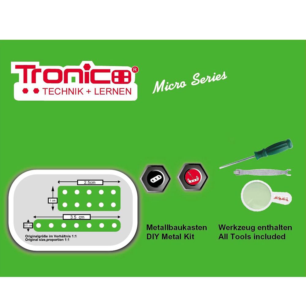 Метален конструктор, Micro, Трактор New Holand