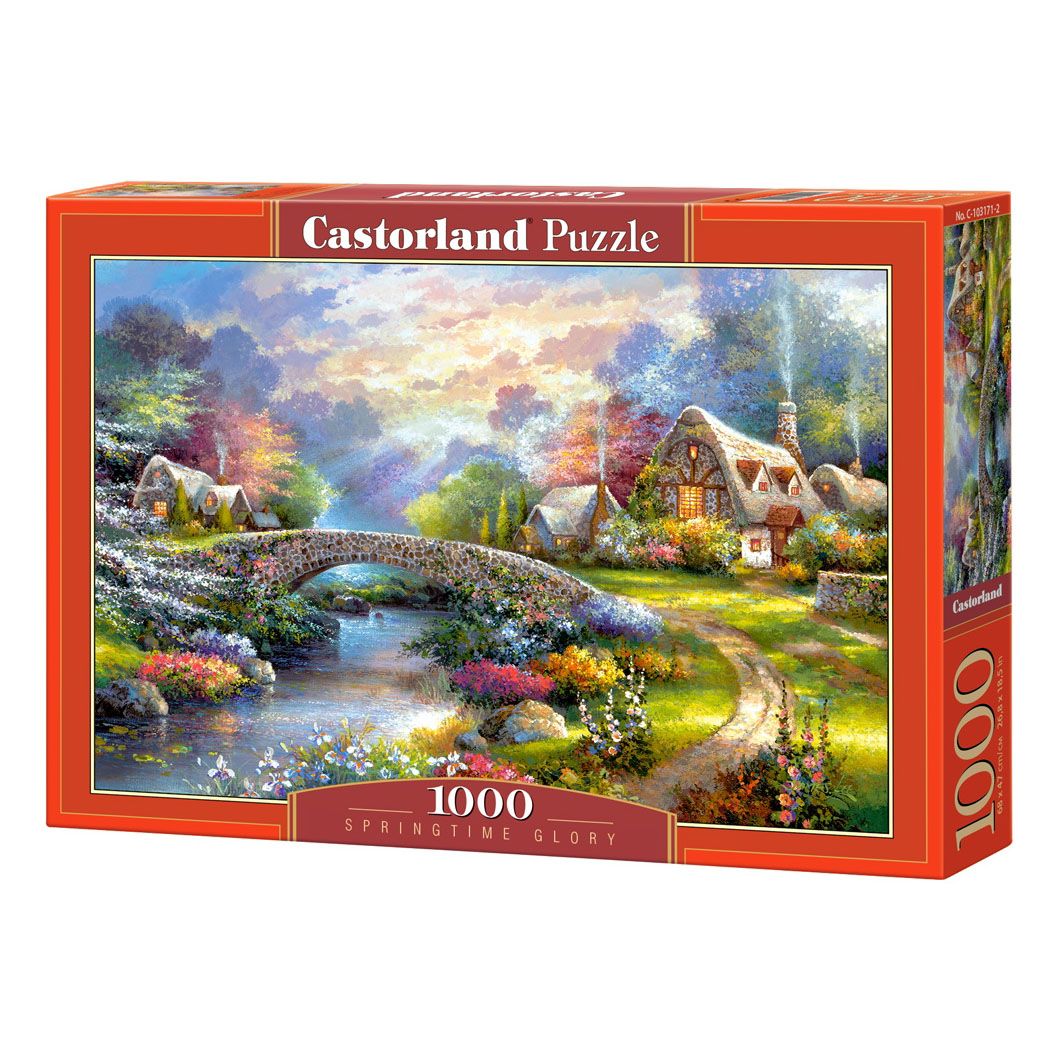 Castorland, Пролет, пъзел 1000 части