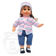 Кукла Рина с дънков панталон, говори на български език