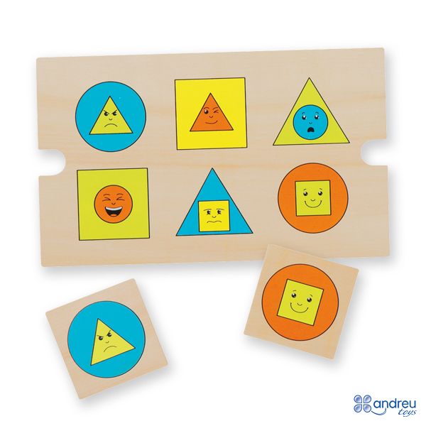 Форми, цветове и емоции, игра асоциации