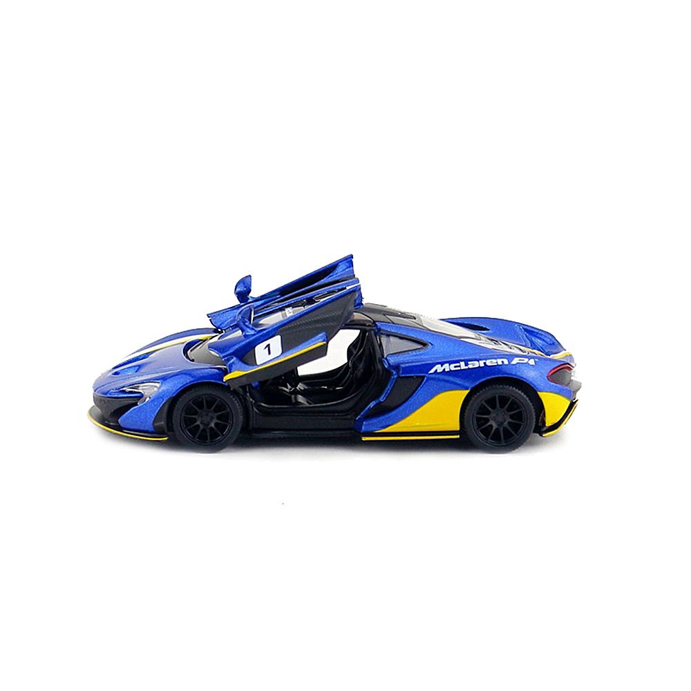 Метална кола, MaClaren 675 LT, синя