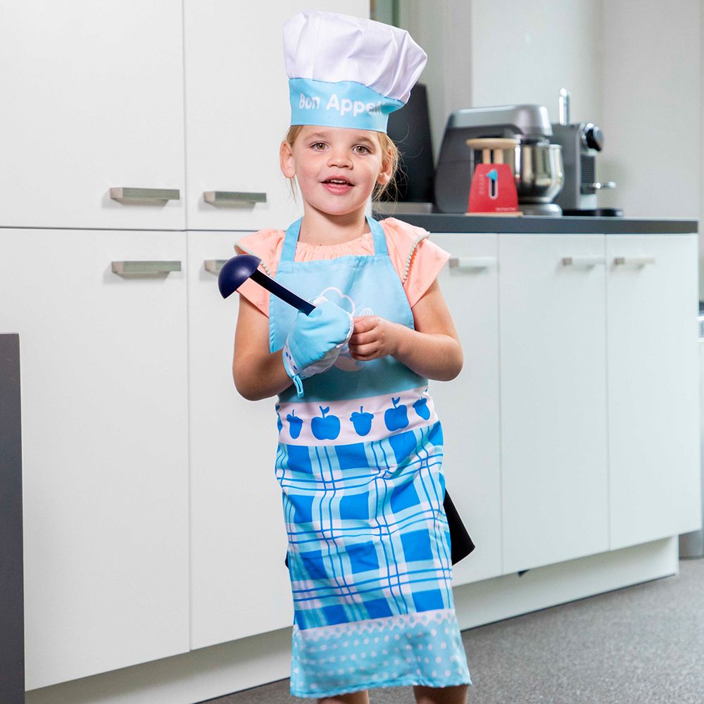 Готварски комплект, Bon Appetit, син