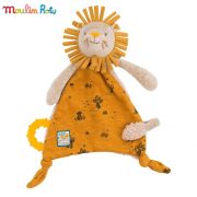 Мека играчка Веселото лъвче, с държач за биберон