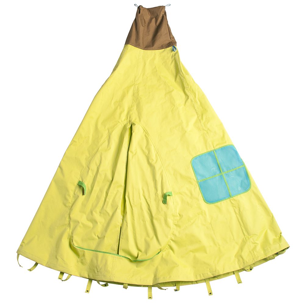 Кръгла люлка с палатка