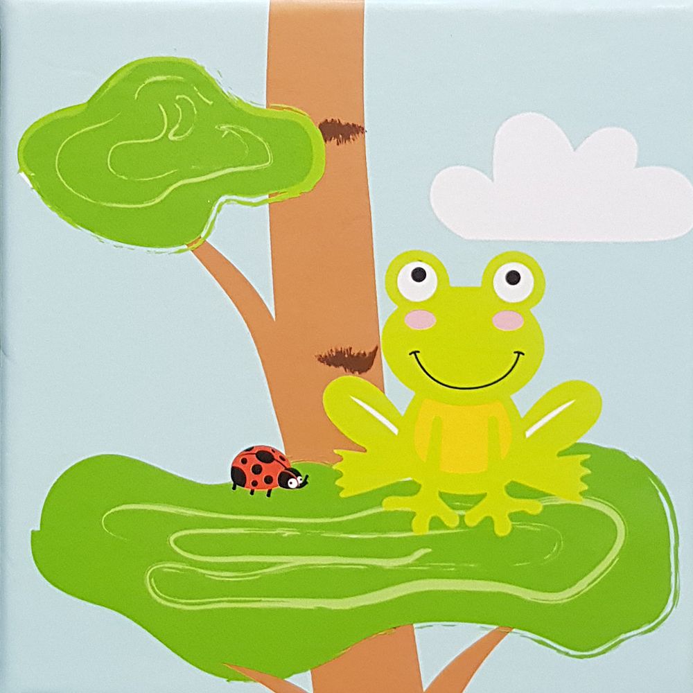 Кула от картонени кубчета за най-малките, Весели животни