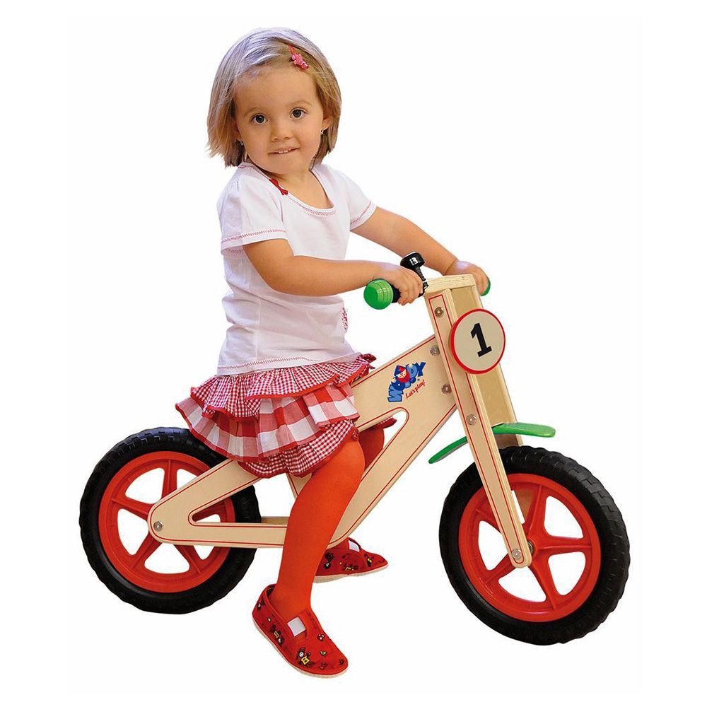 Дървено колело без педали