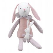 Мама Зайка с бебе, 30 см