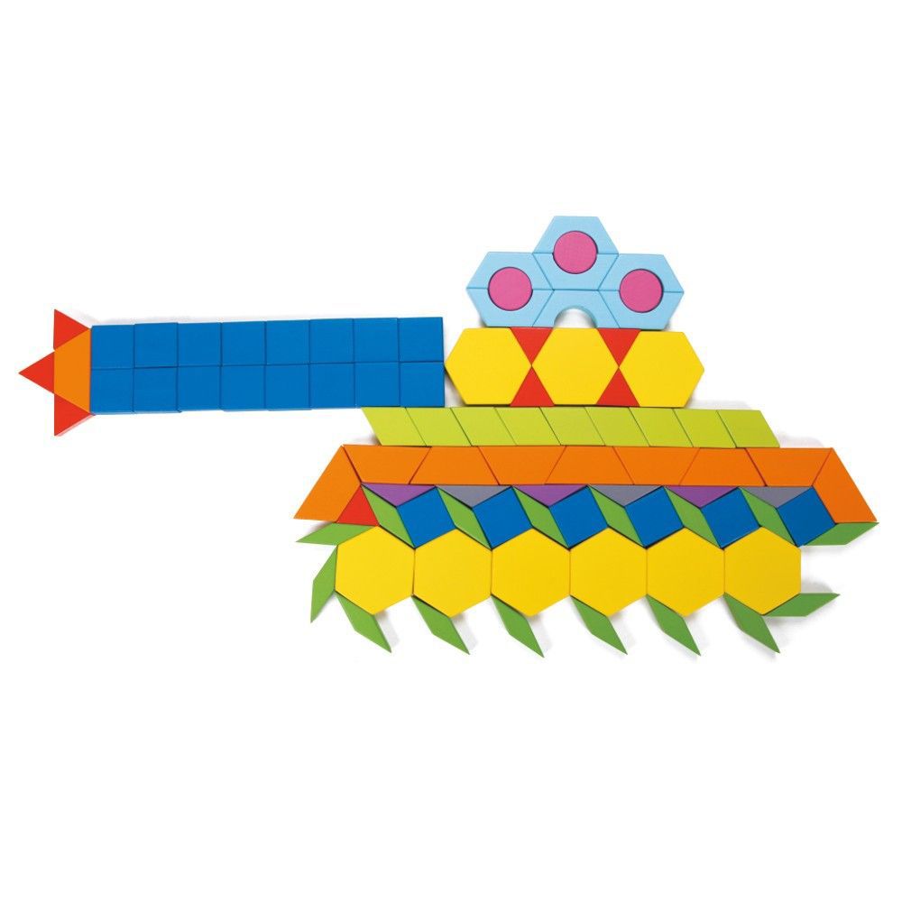 Дървен конструктор-мозайка, Мандала