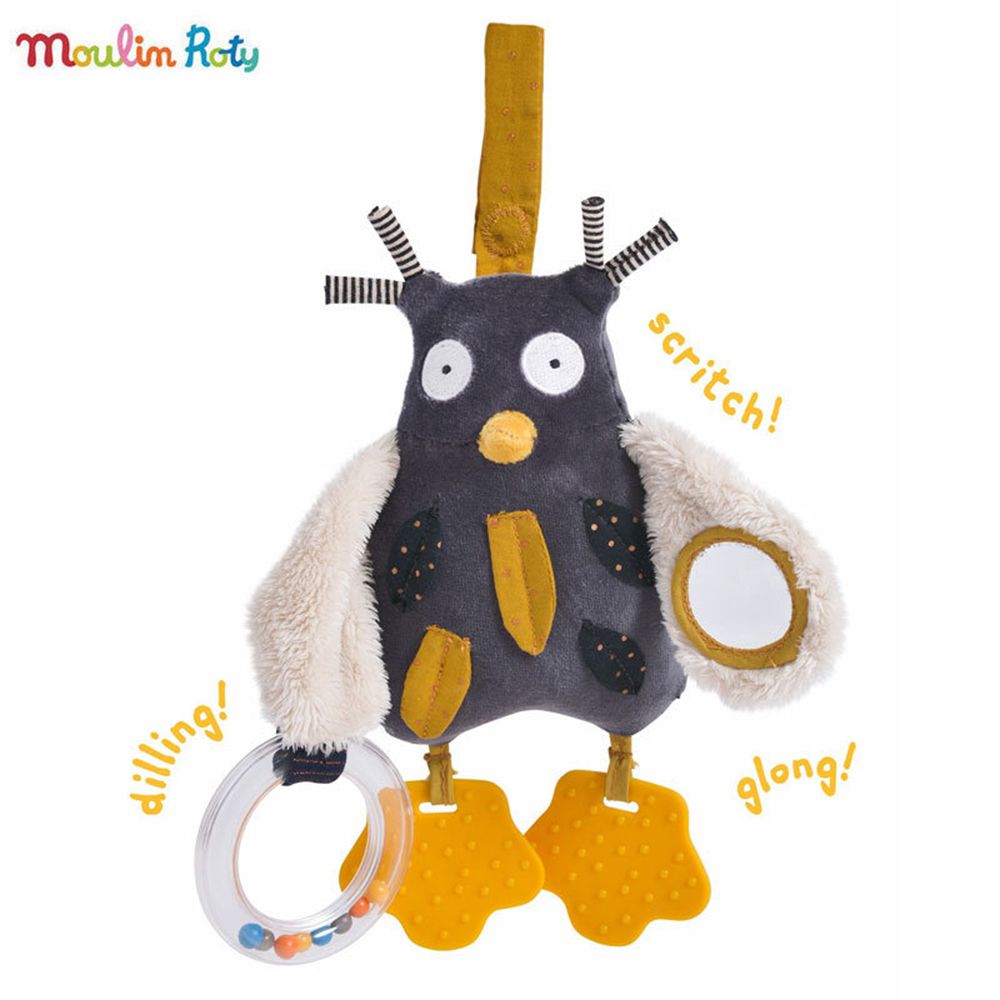 Moulin Roty, Мека активна играчка, Господин Бухал