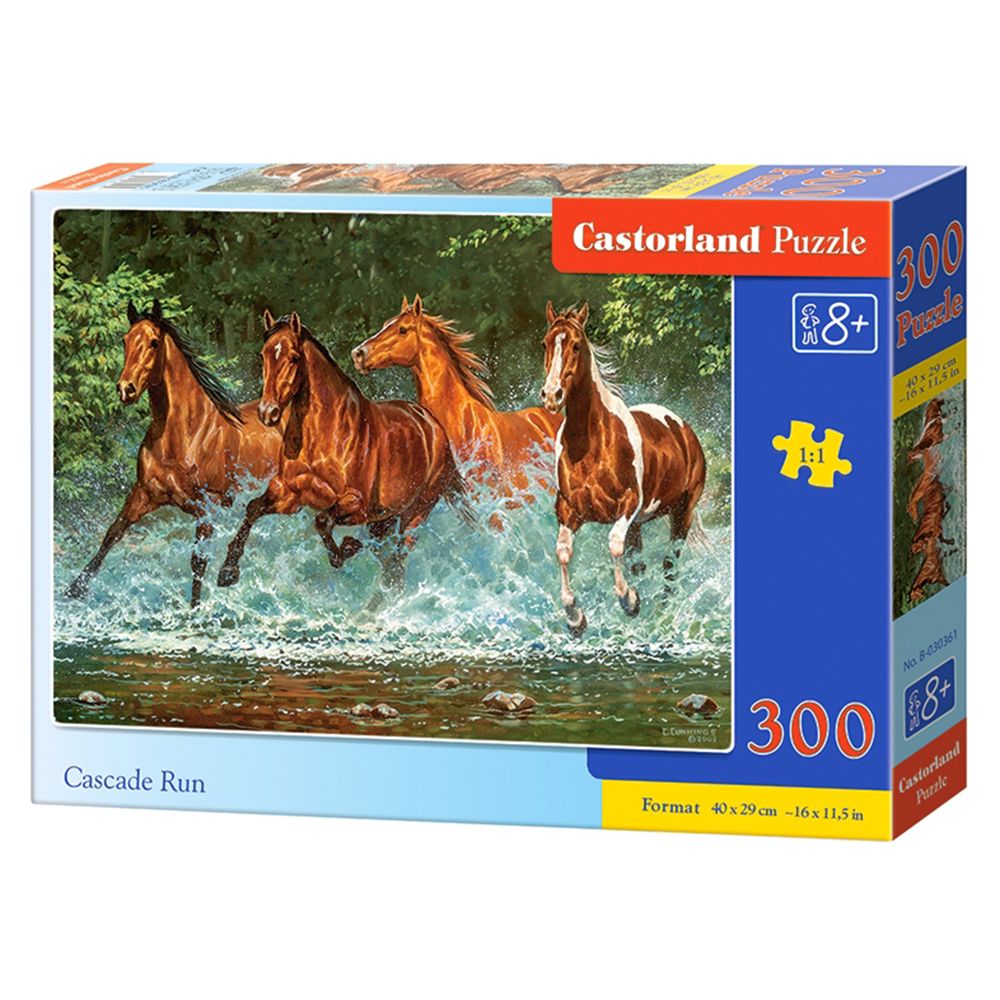 Castorland, Каскадно бягане, пъзел 300 части