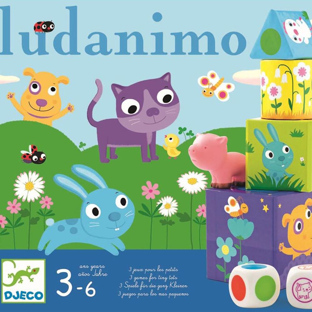 Djeco, Стратегическа игра, 3 в 1