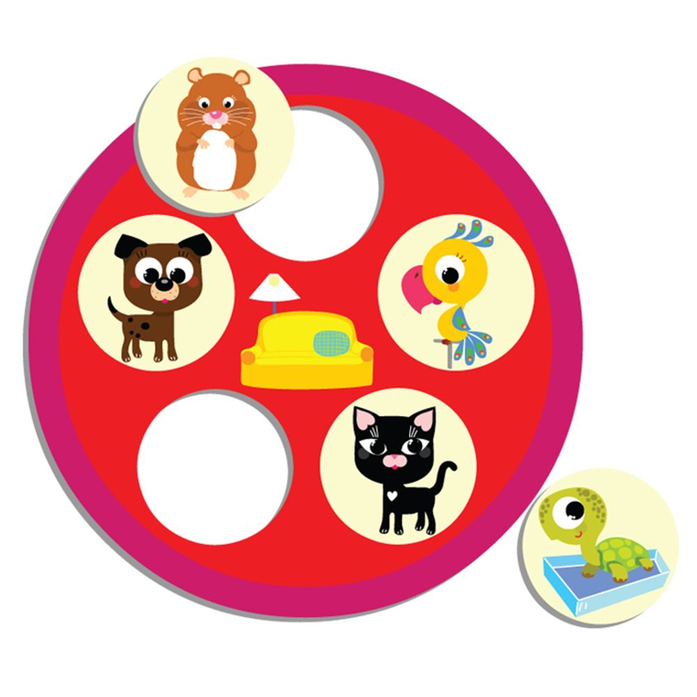 Образователна игра, Аз уча животните