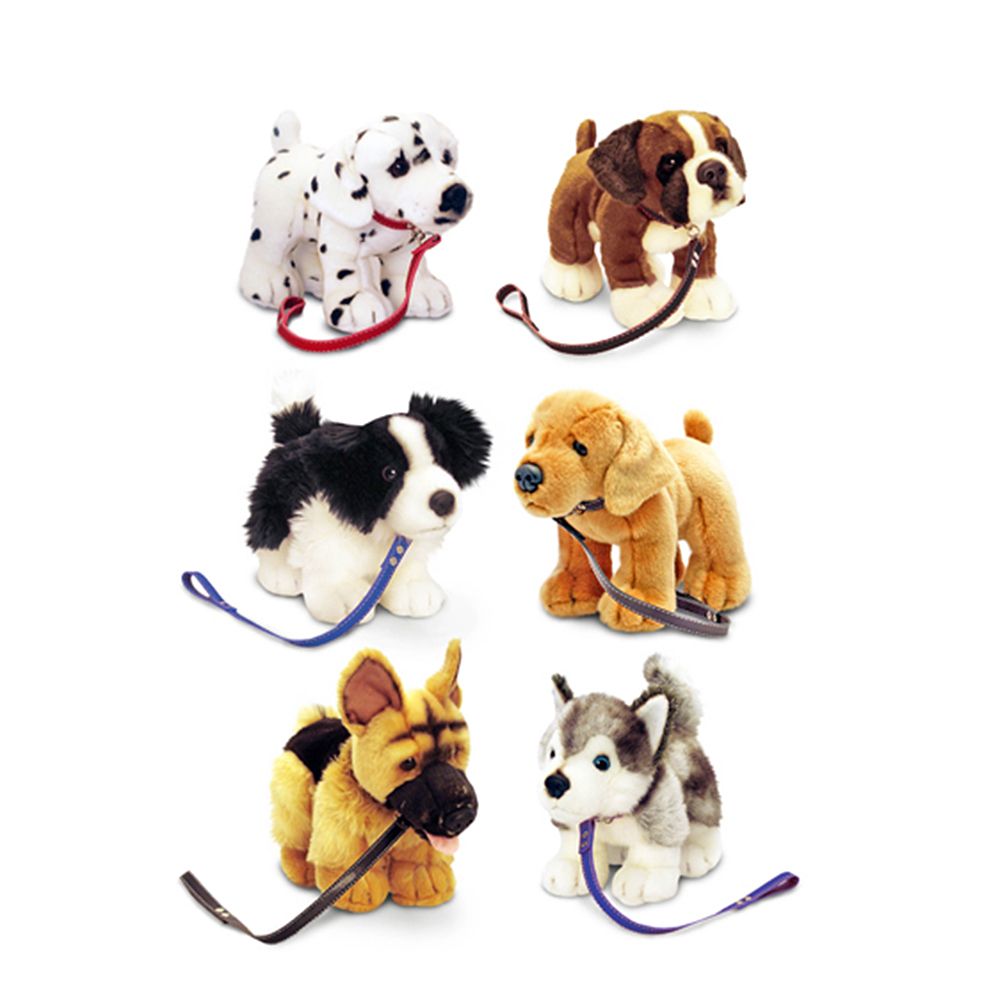 Плюшено куче с каишка Далматинец