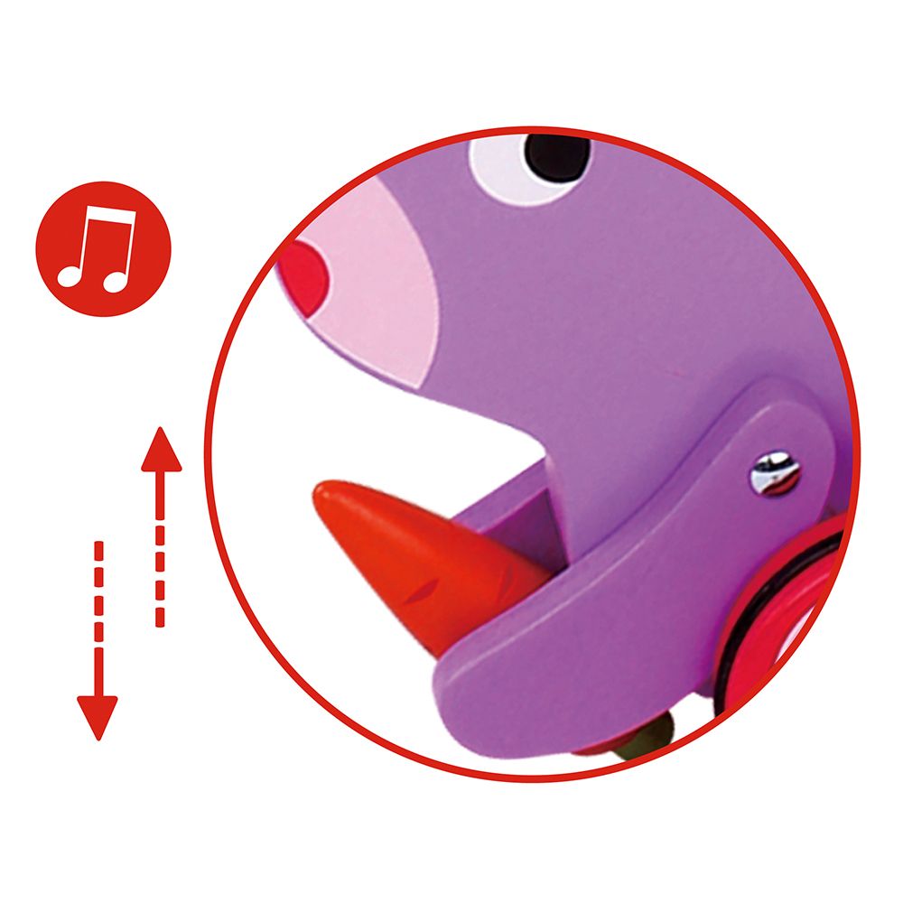 Играчка за бутане, Зайче