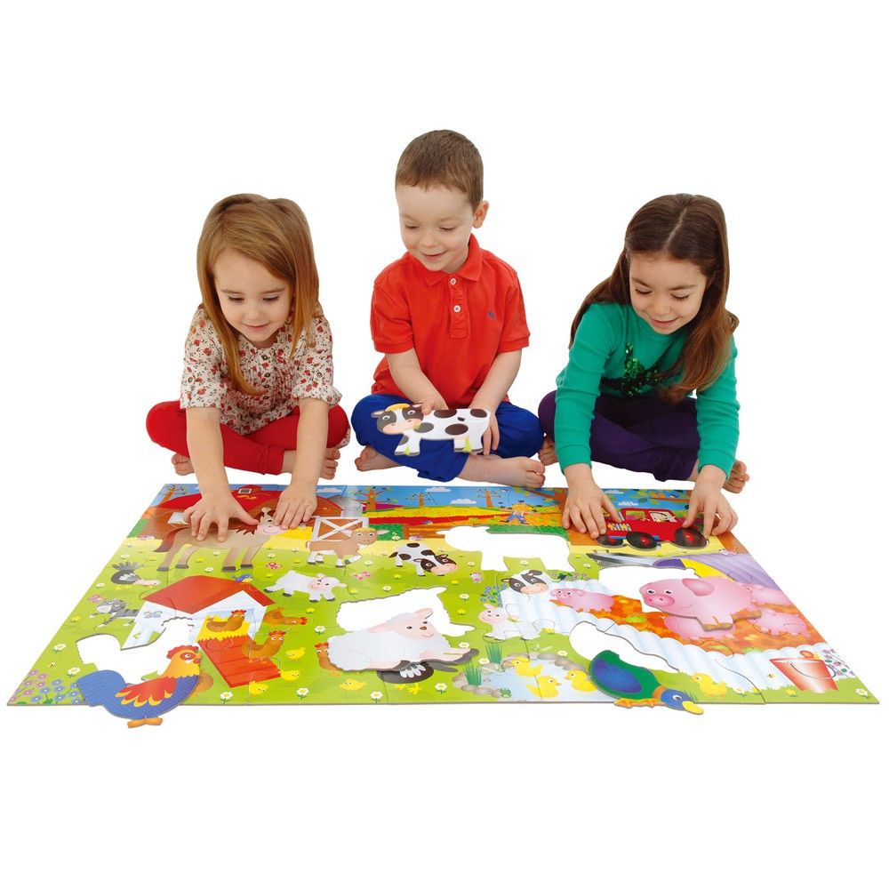 Гигантски пъзел за под, Ферма