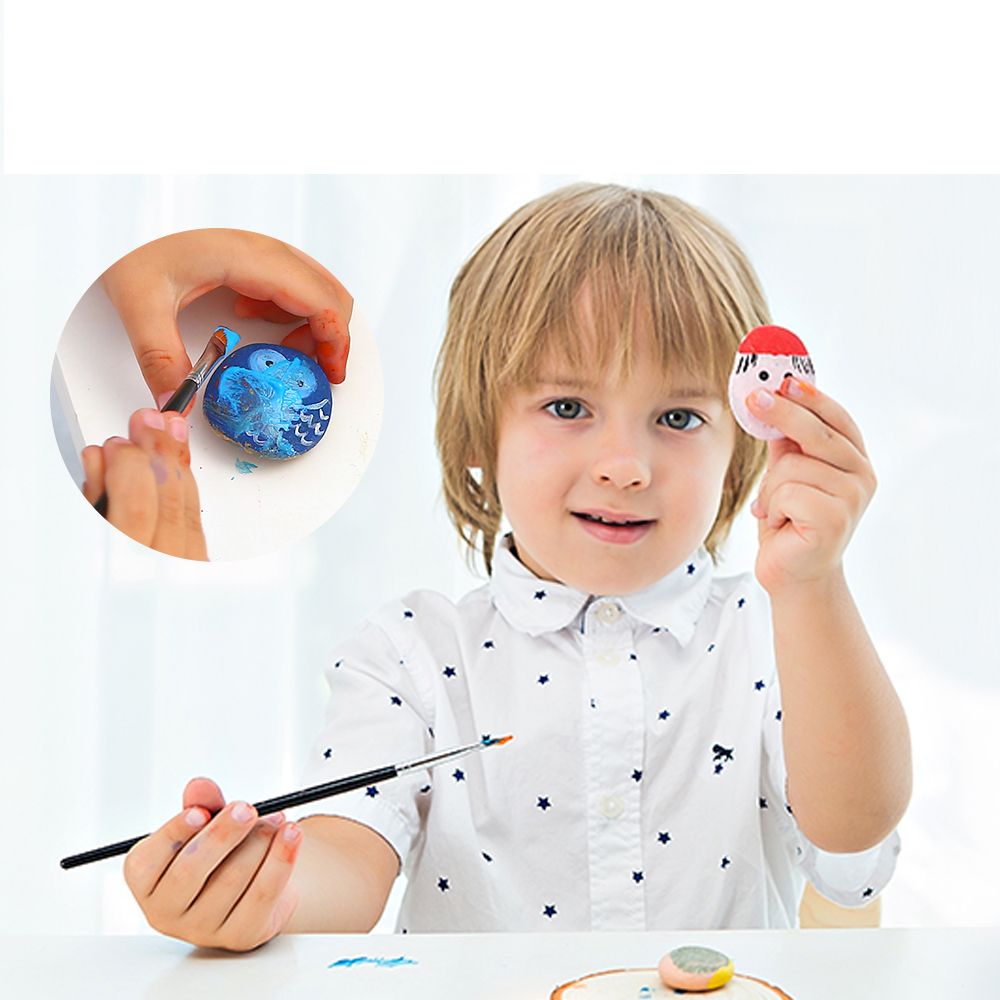 Творчески комплект, Рисуване върху камъни