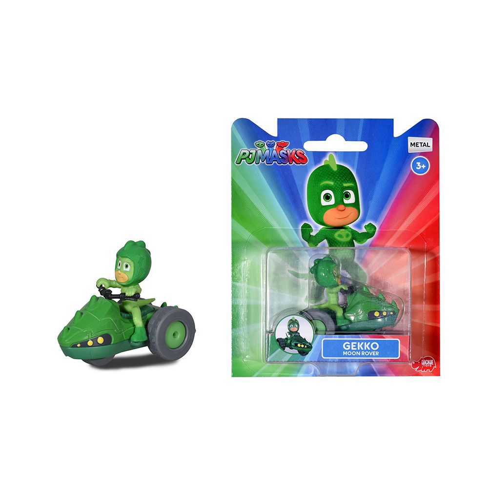 Dickie toys, Фигурка Геко с лунен мотор, PJ MASKS
