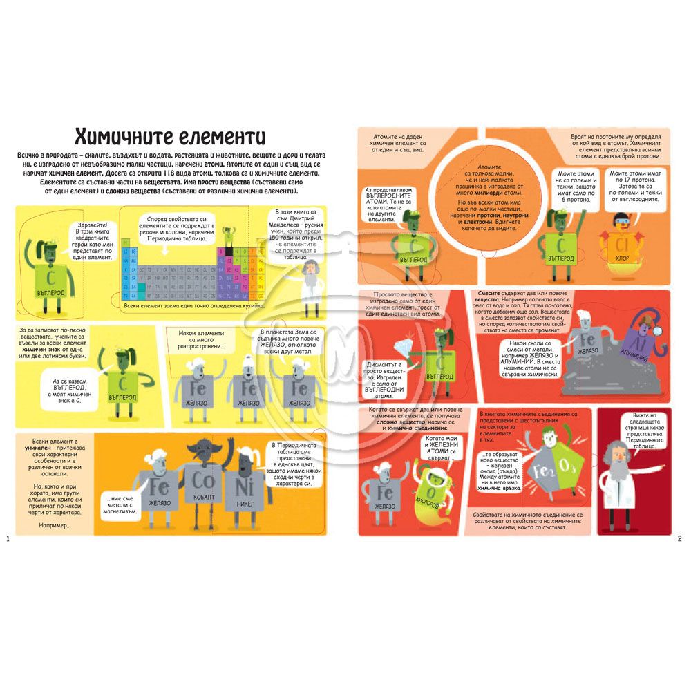 Периодичната таблица, Енциклопедия с капачета