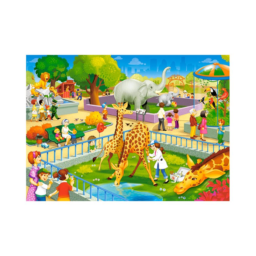 В зоопарка, пъзел 60 части