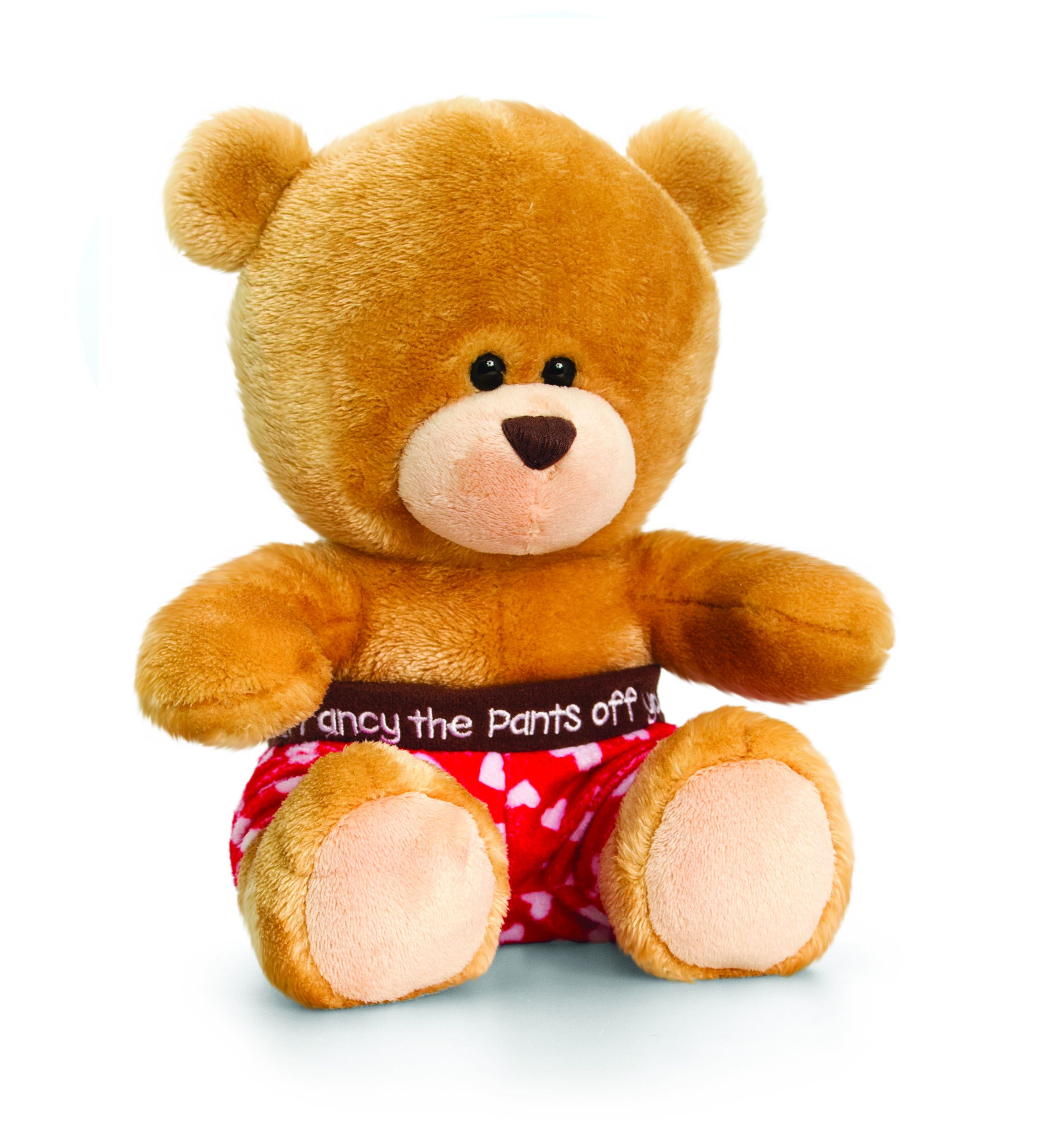 За влюбени, Мече с боксерки на сърчица, Keel Toys