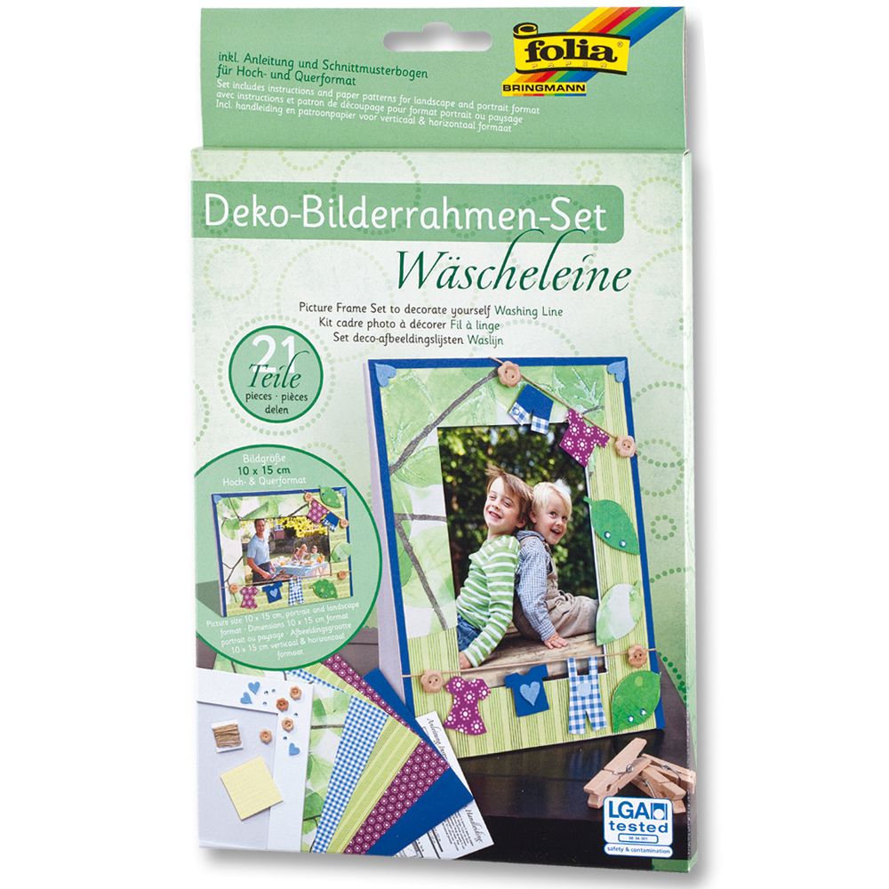 Folia Bringmann, Комплект за изработка на рамка за снимка, Цветно настроение