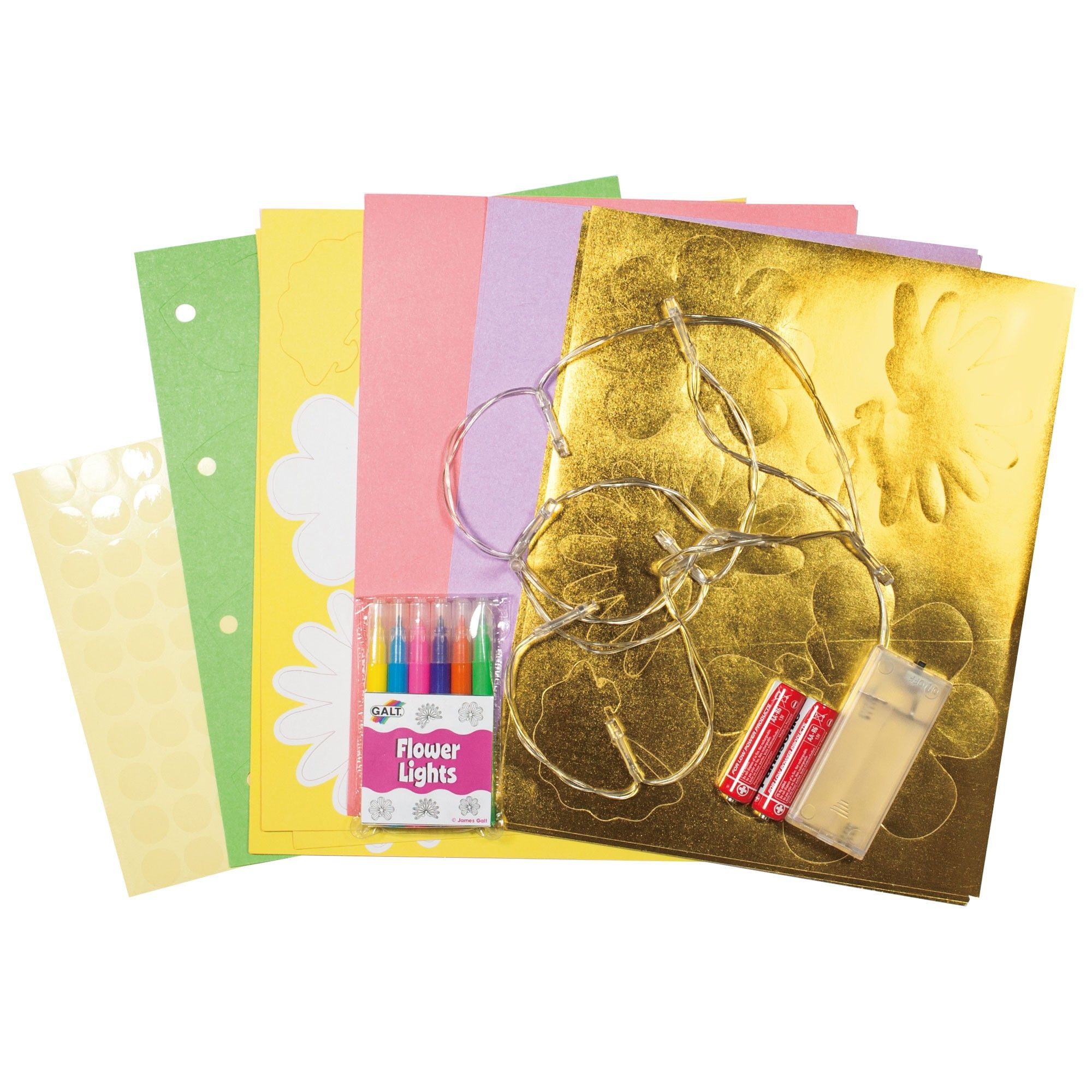 Направи сама лампа, Цветя