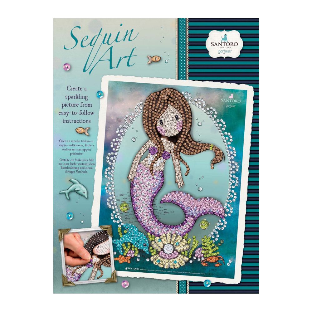 KSG crafts, Изкуство с пайети, SANTORO GORJUSS, So nice to see you