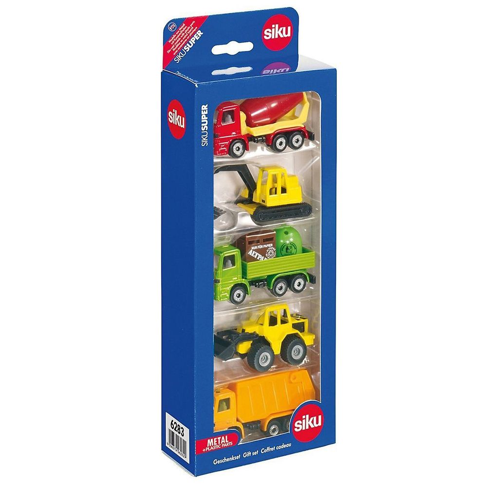 Строителни машини, 5 броя комплект