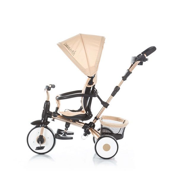 Триколка със сенник Ърбан, бежова