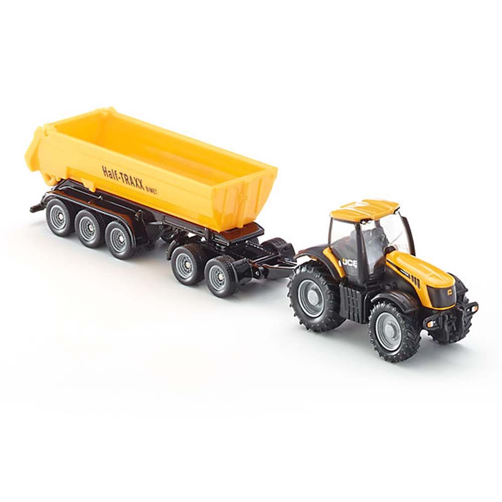 Трактор с триосно ремарке JCB 8250