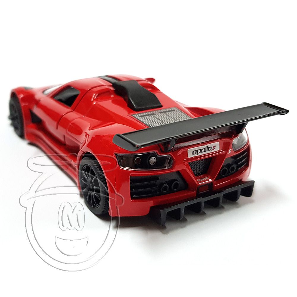 Метална кола, Gumpert Apollo Sport, 2010, червена