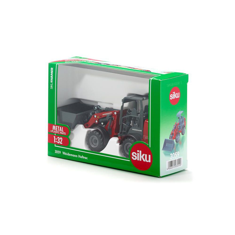 Трактор с преден товарач, Weidemann Hoftrac