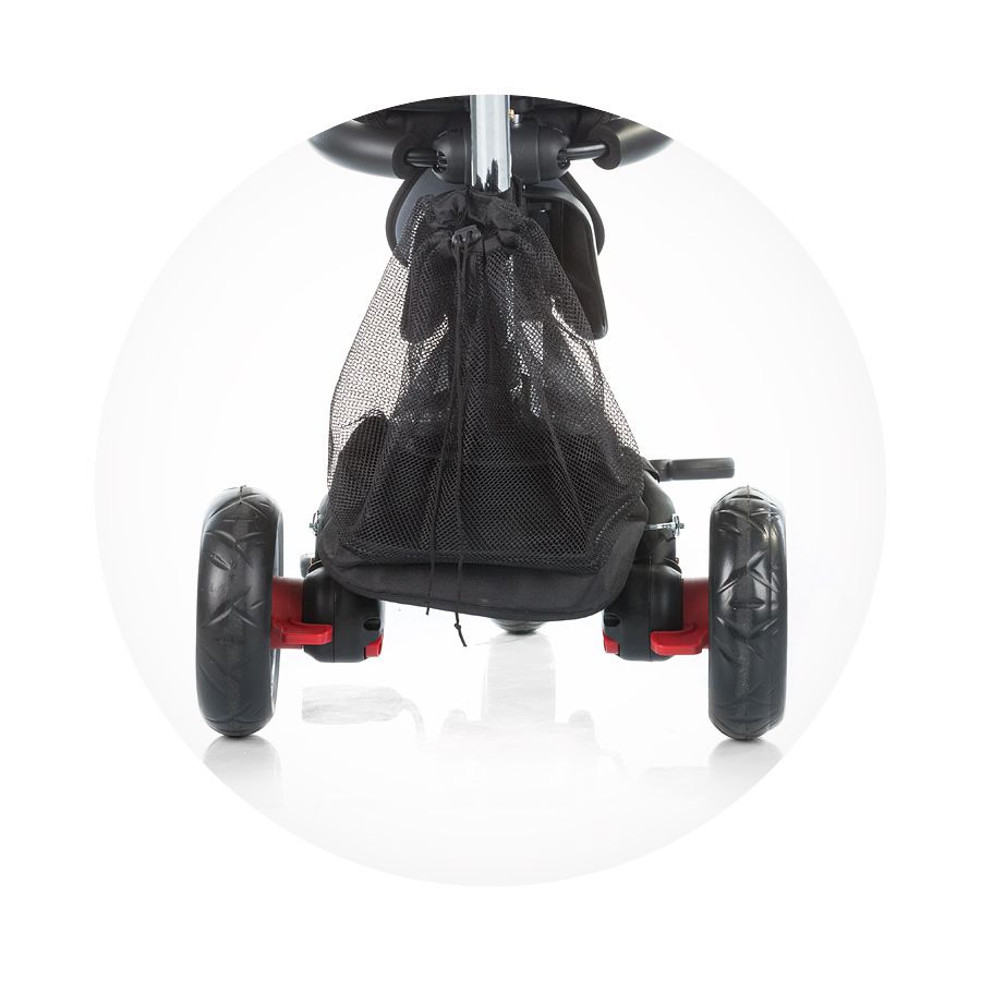 Триколка Маверик с дръжка, черна