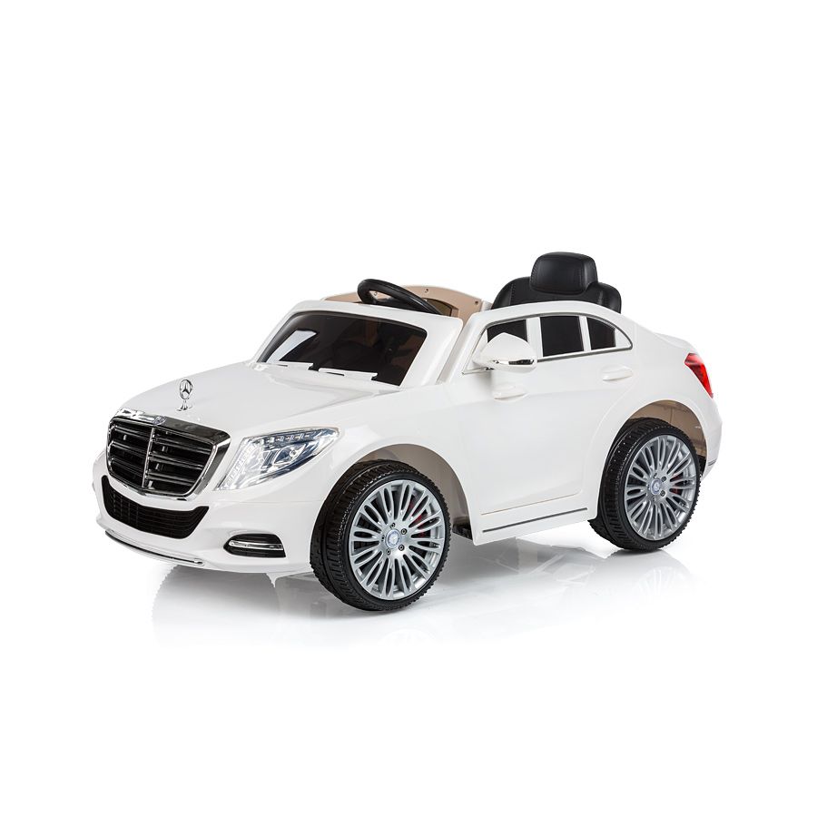 Chipolino, Кола с акумулатор, Mercedes Benz S CLASS, , бяла