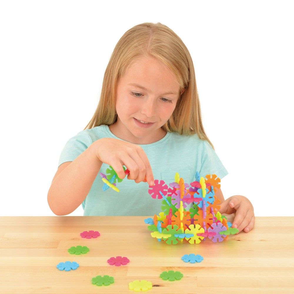 Цветен пластмасов конструктор, 72 части