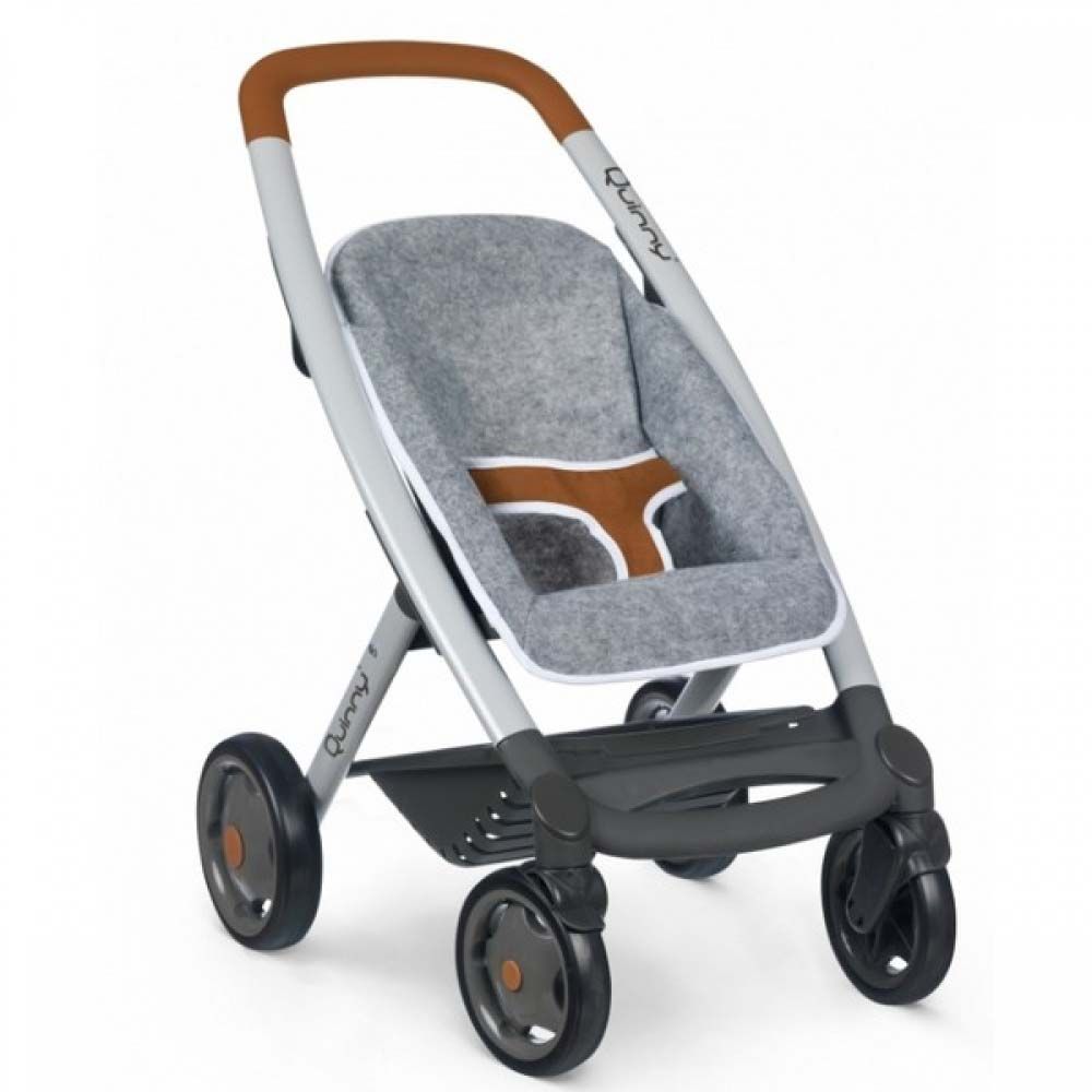Количка за кукли, 3 в 1, сива