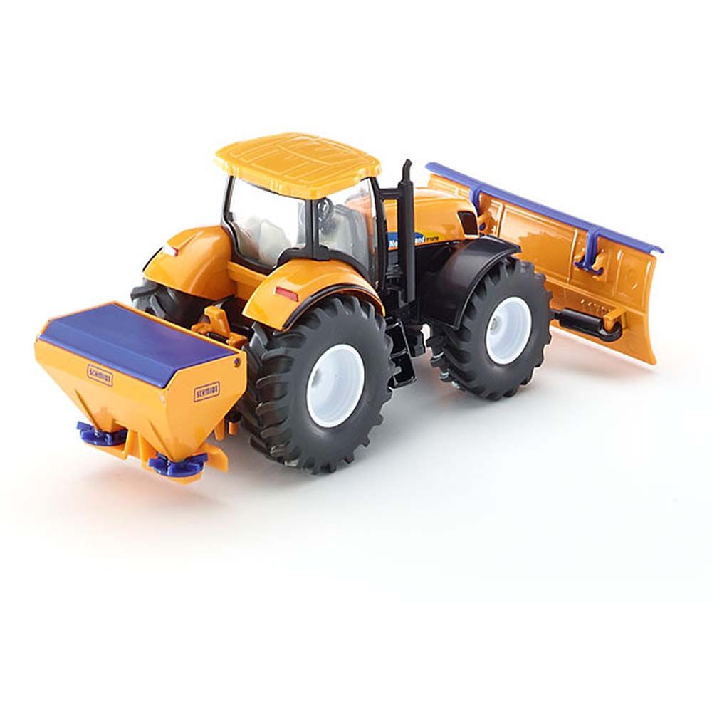 Трактор New Holland снегорин с разпръсквачка за сол