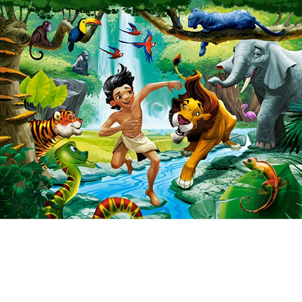 Книга за джунглата, пъзел 100 части