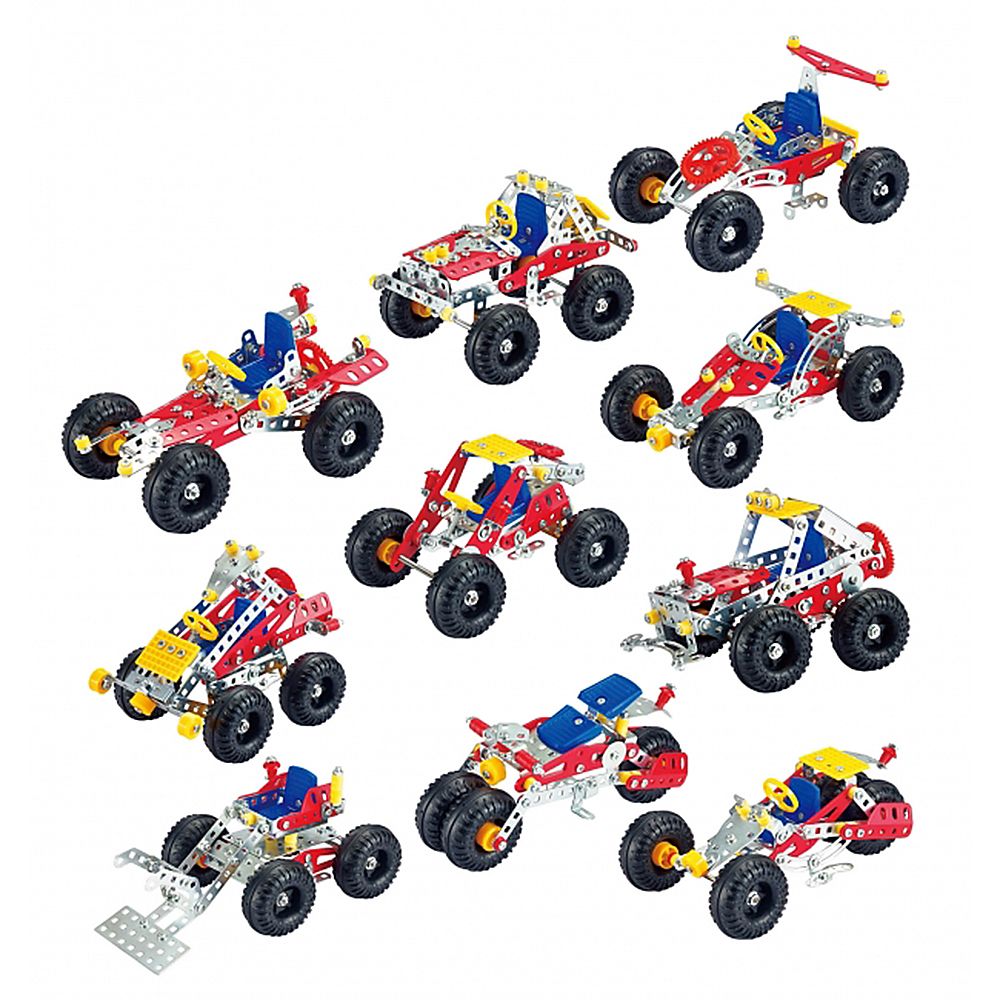 Tronico, Метален конструктор, Превозни средства, 10 в 1