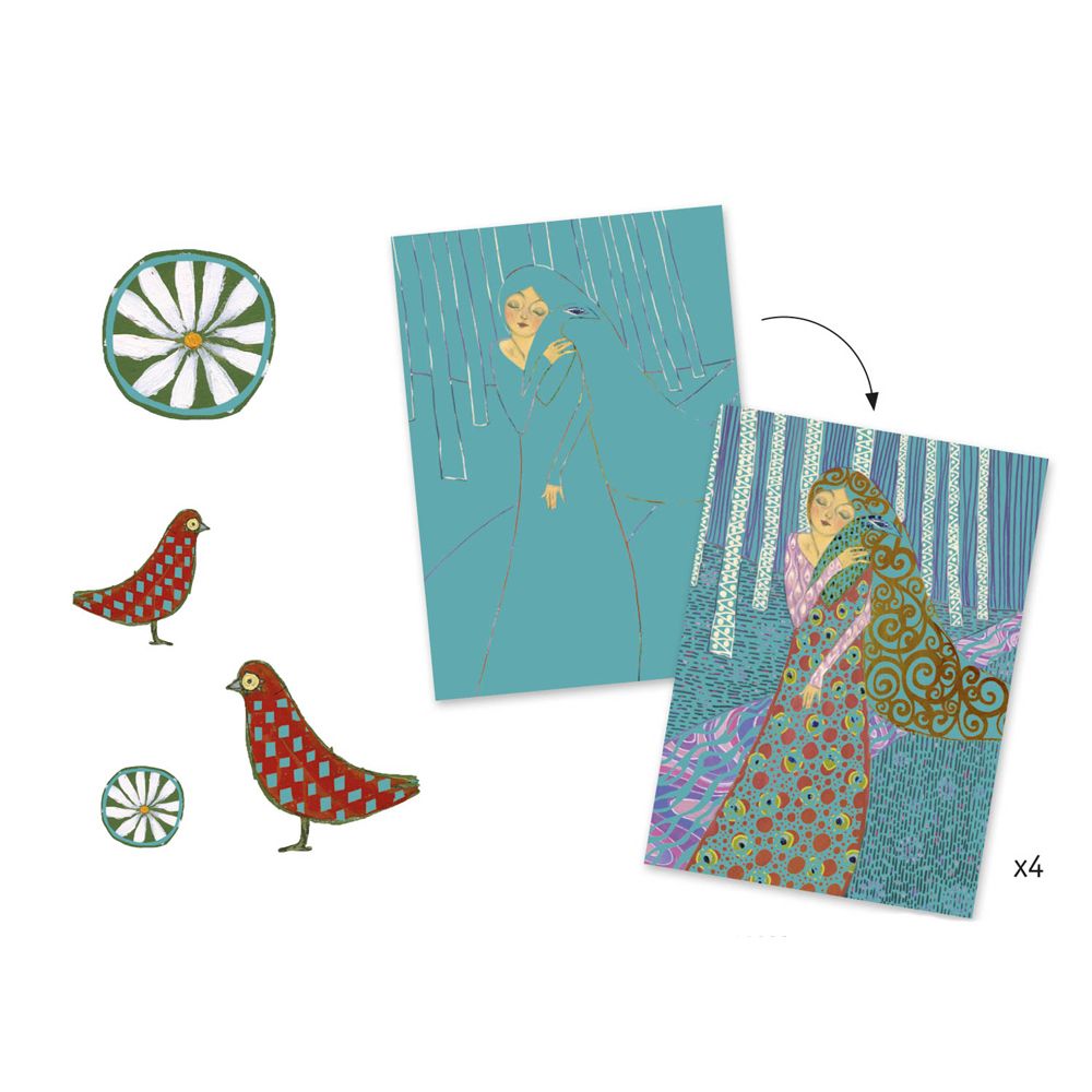 Скреч картини, Самодива