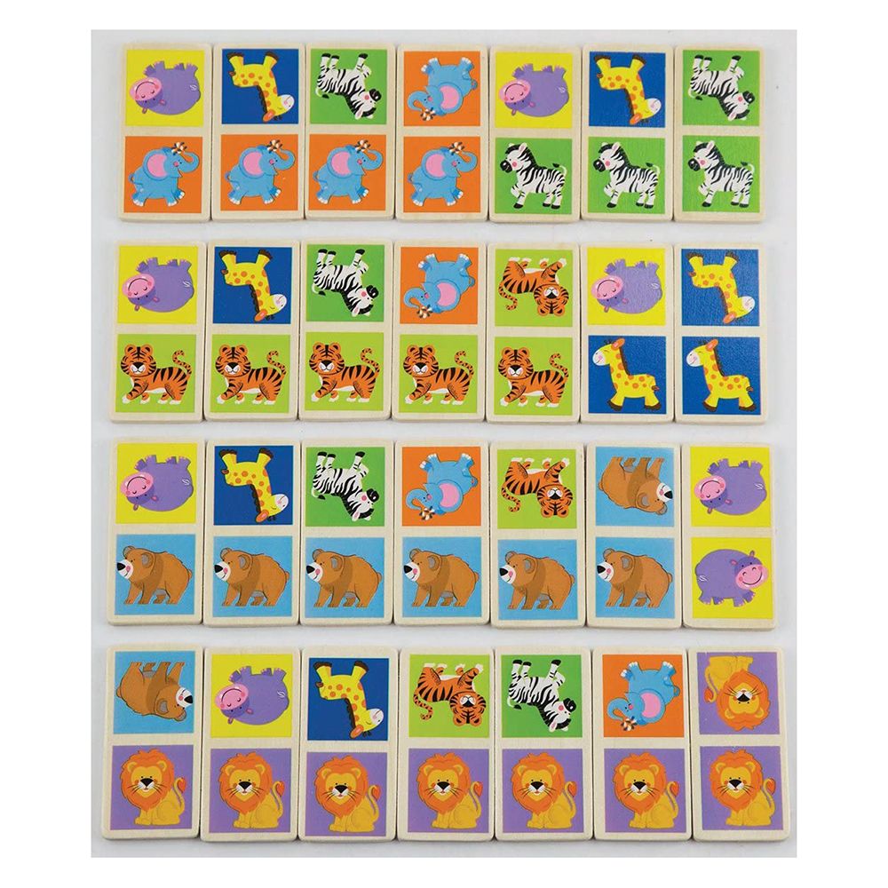 Дървено домино, Африка