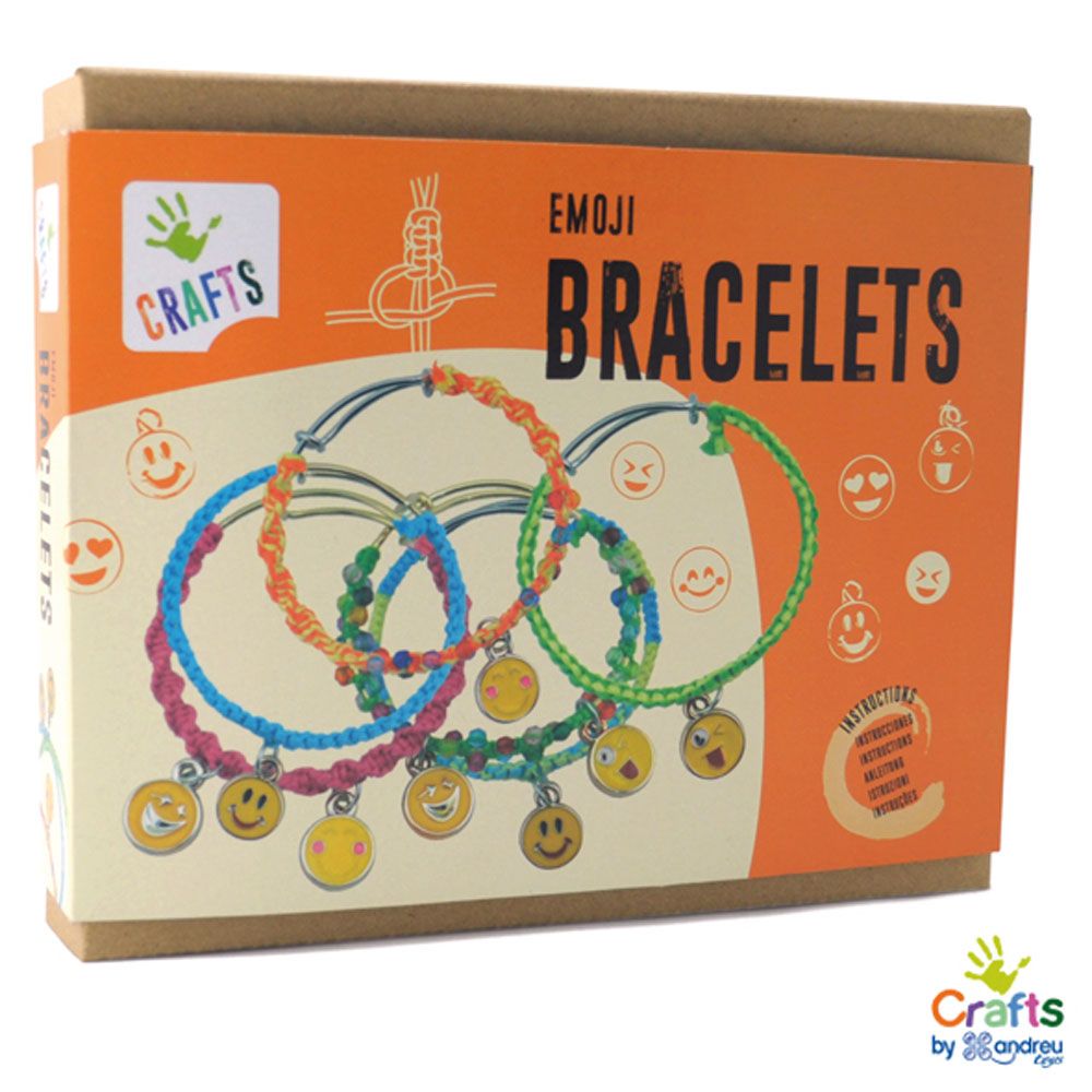 Andreu toys, Направи сама гривни с емоджита