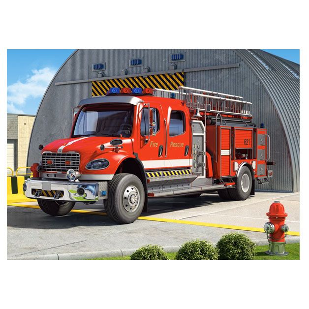 Противопожарна кола, пъзел 120 части