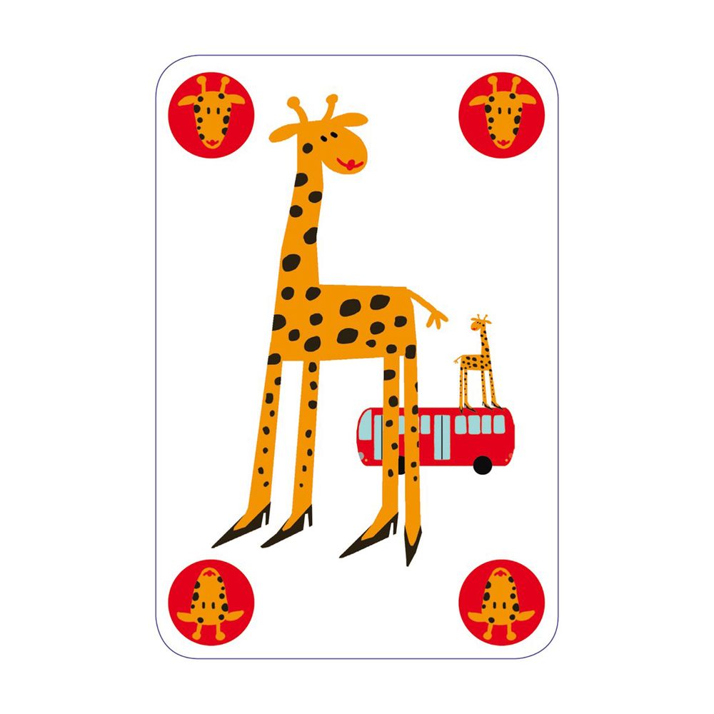 Карти за игра, Автобуси и животни