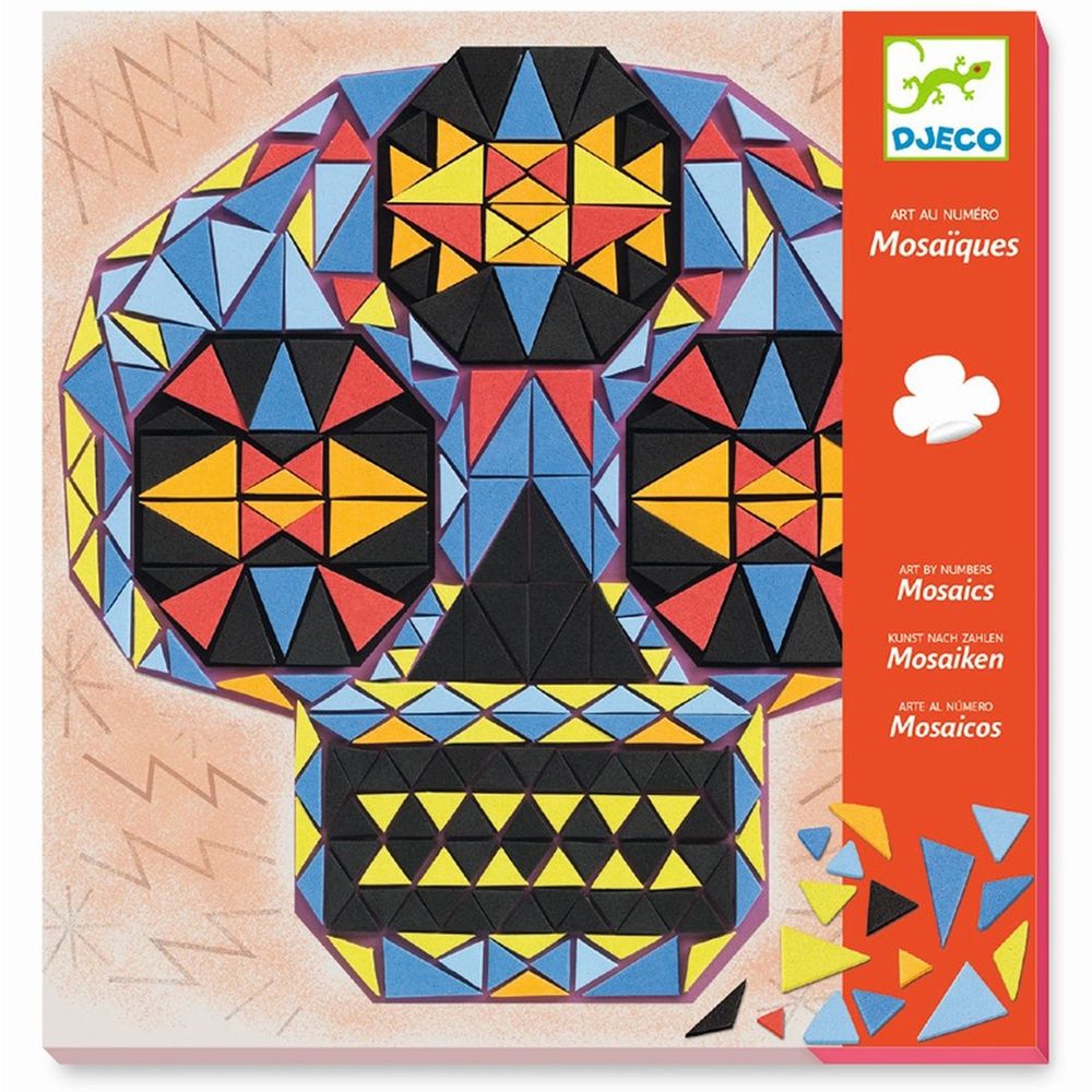 Djeco, Мозайка, Череп